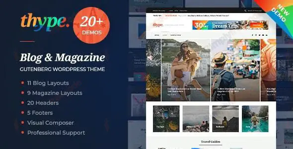 Thype v2.0 | Personal Blog Theme