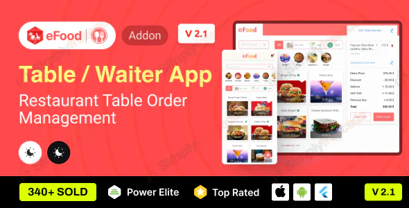 eFood - Table/Waiter App v2.1