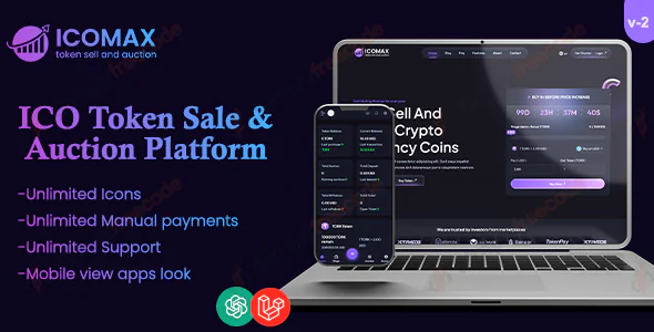 ICOMAX v2.0 - Token Sale & Auction Platform - nulled