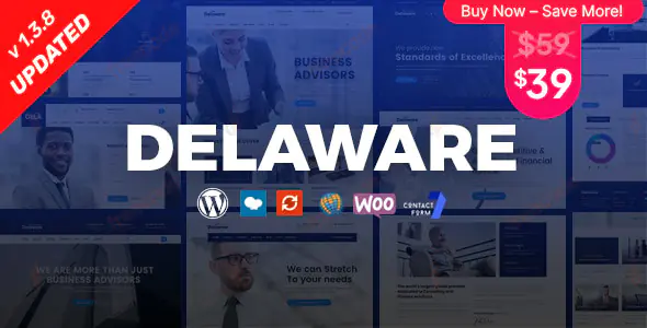 Delaware v1.3.8 - Consulting and Finance WordPress Theme
