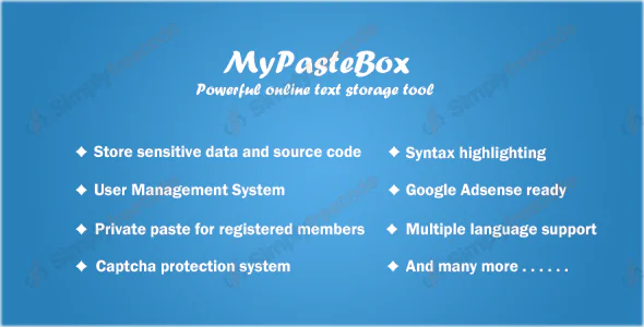 MyPasteBox 1.4 - Powerful paste tool Nulled