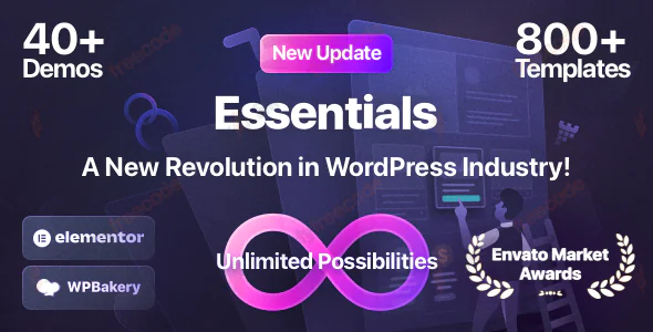 Essentials v3.2.23 | Multipurpose WordPress Theme