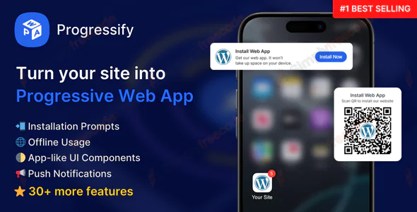 Progressify (Instantify) v1.3.9 - Progressive Web App (PWA) for WordPress Nulled