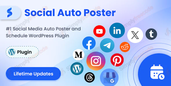 Social Auto Poster v5.5.1 - WordPress Scheduler & Marketing Plugin by WPWeb